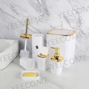 Accessoires salle de bain pvc 