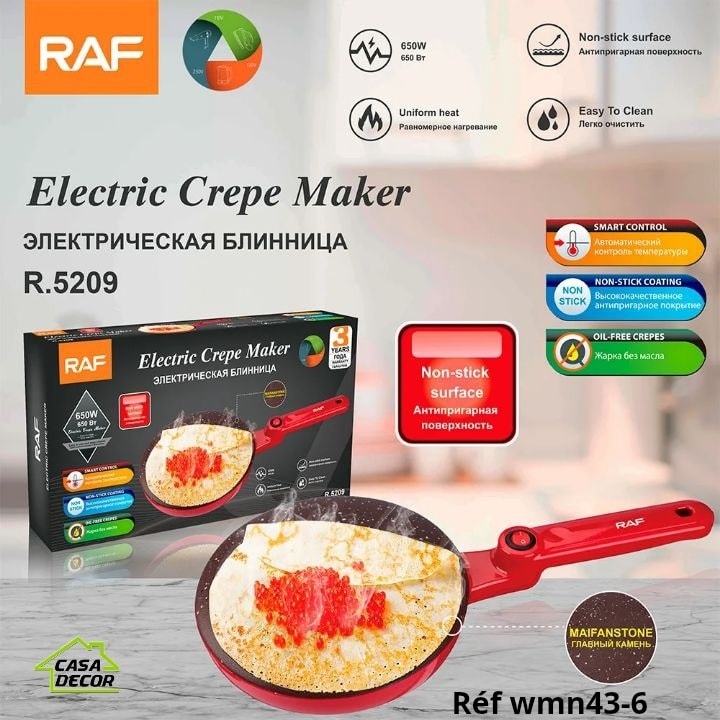 Appareil crêpes Raf  