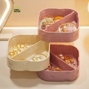 Porte Bijoux Et Fruits secs 3 étages 