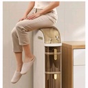 Armoire de rangement en PVC à plusieurs niveaux