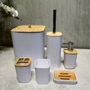 Accessoires salle de bain pvc 