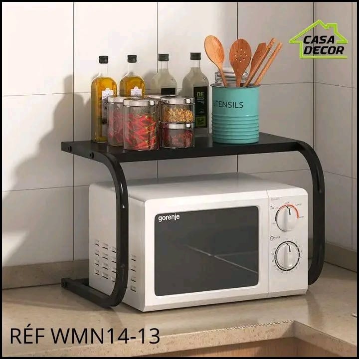 Étagère de cuisine pour micro-ondes
