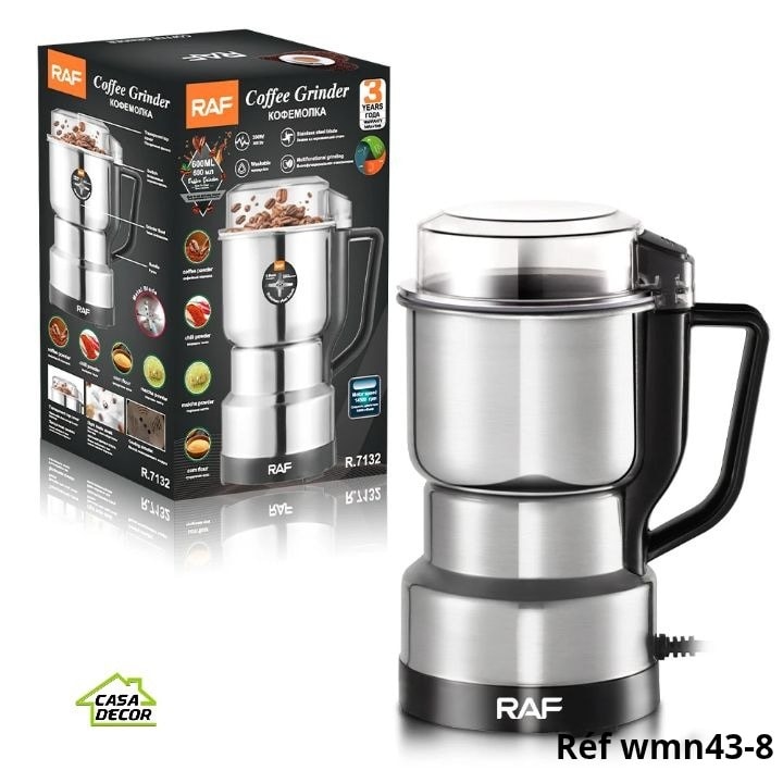 Moulin d'épices raf avec main  