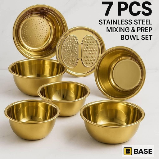 Série en inox doré 